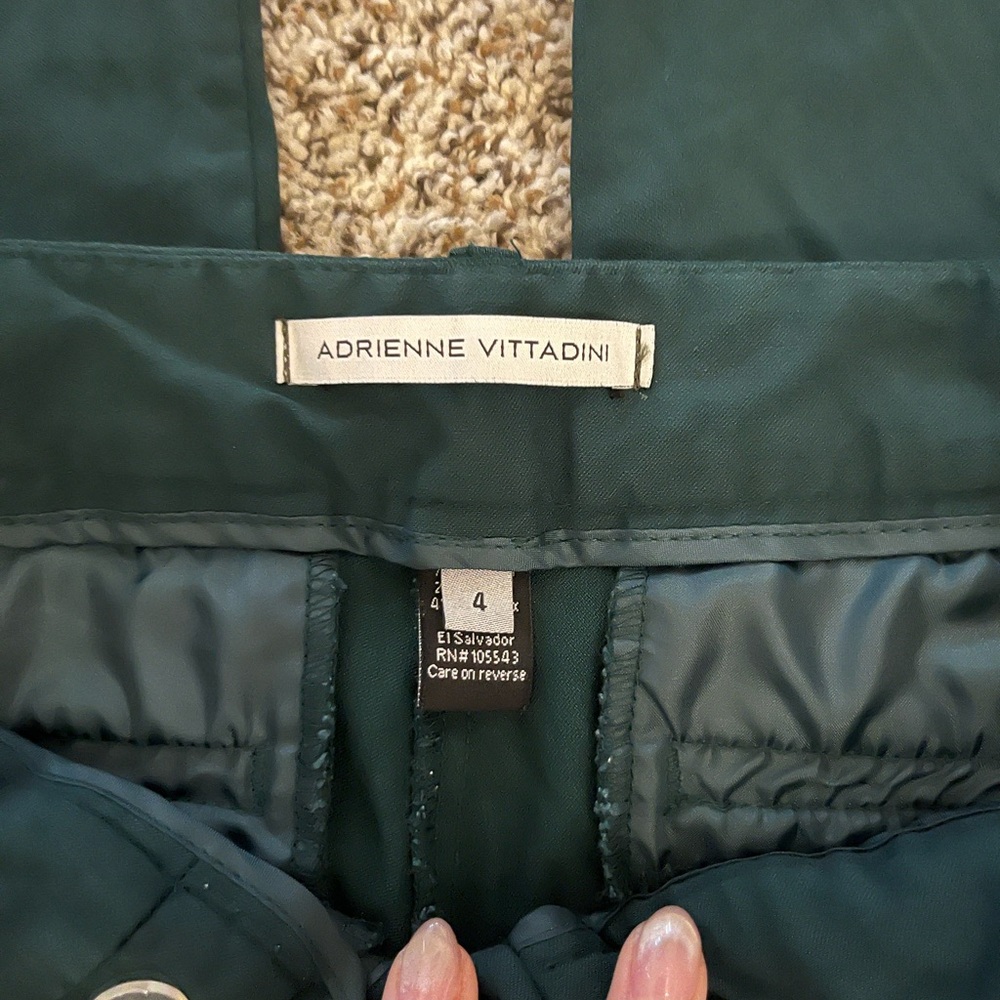 Adrienne Vittadini Green pants